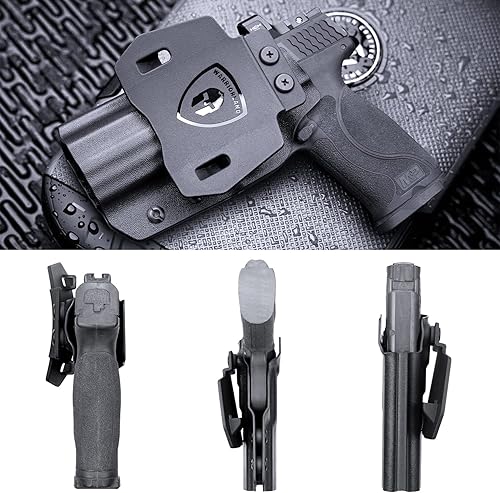 Miniatura 3 de WARRIORLAND Funda M&P M2.0 OWB Kydex Made Fit: S&W M&P M2.0 0.354 in / .40 3.6" / 4" / 4.25" Pistola, cintura exterior Funda de paleta de 1.75