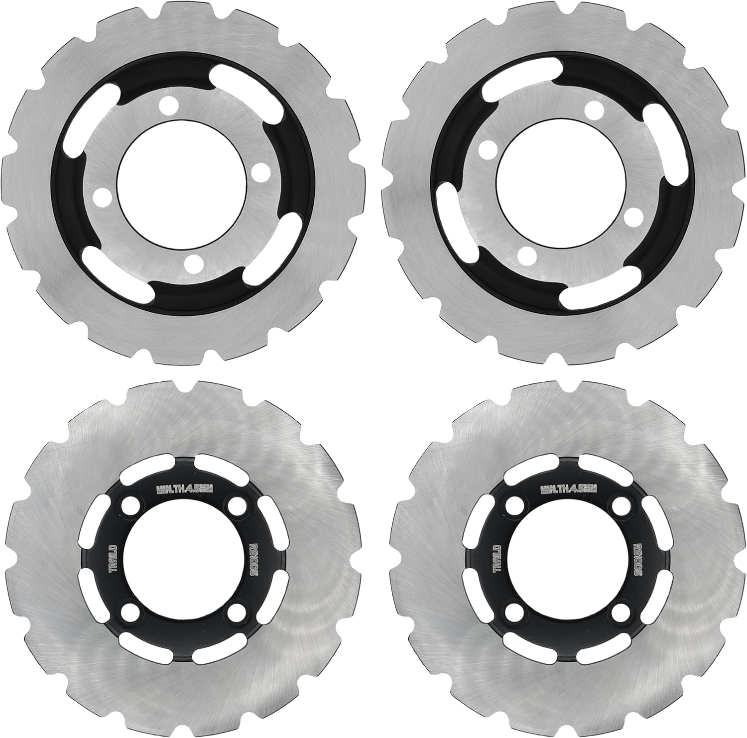 Traild CFMoto CForce 600/800/1000 2019-2025 Ridge Rider Disc Brake Rotors Full Vehicle Set