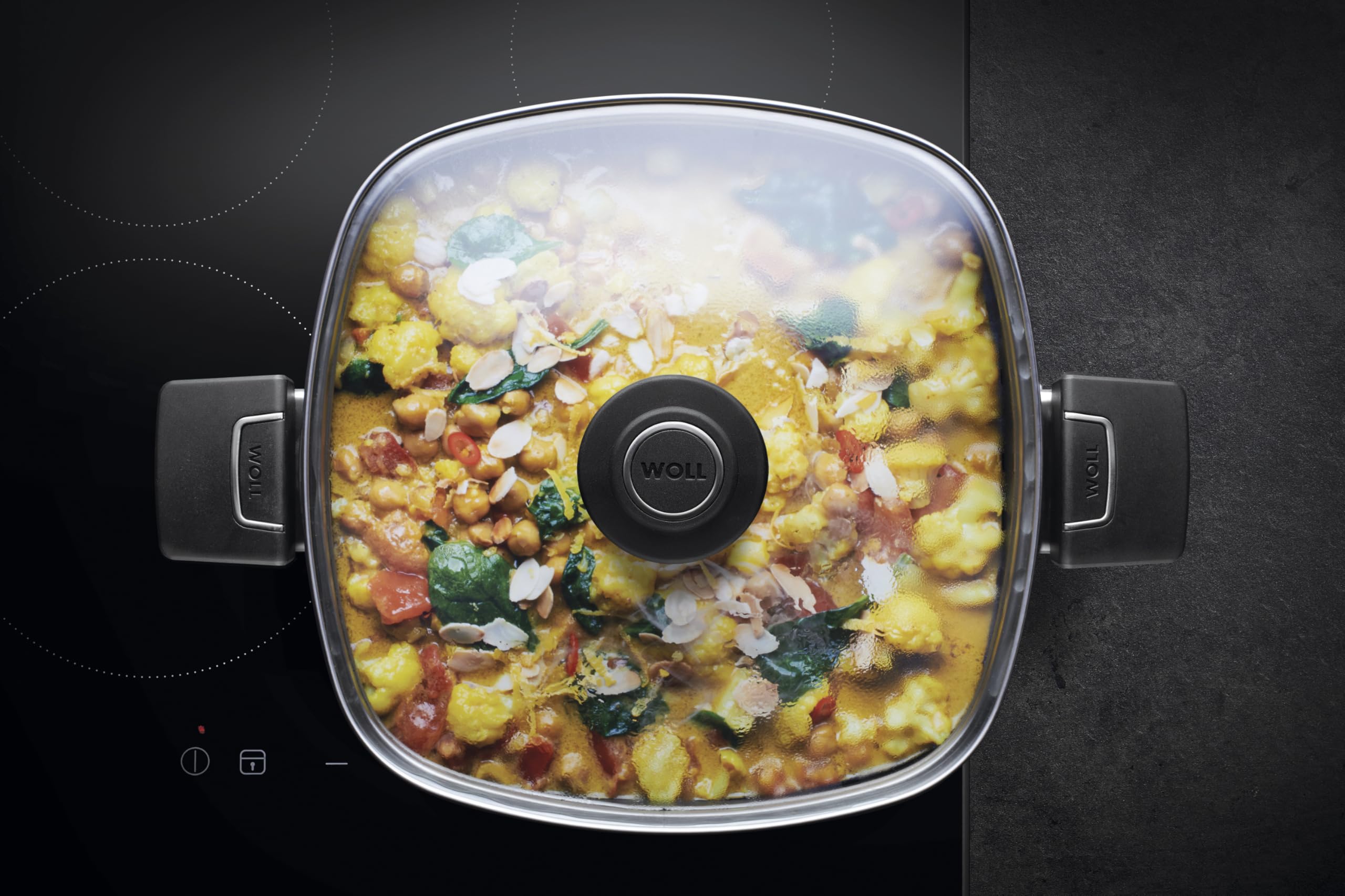 Woll Diamond Lite Casseruola In Ghisa Quadrata 28x28cm - 6L, Rivestimento Diamantato, Per Forno E Piano Cottura - Foto 7