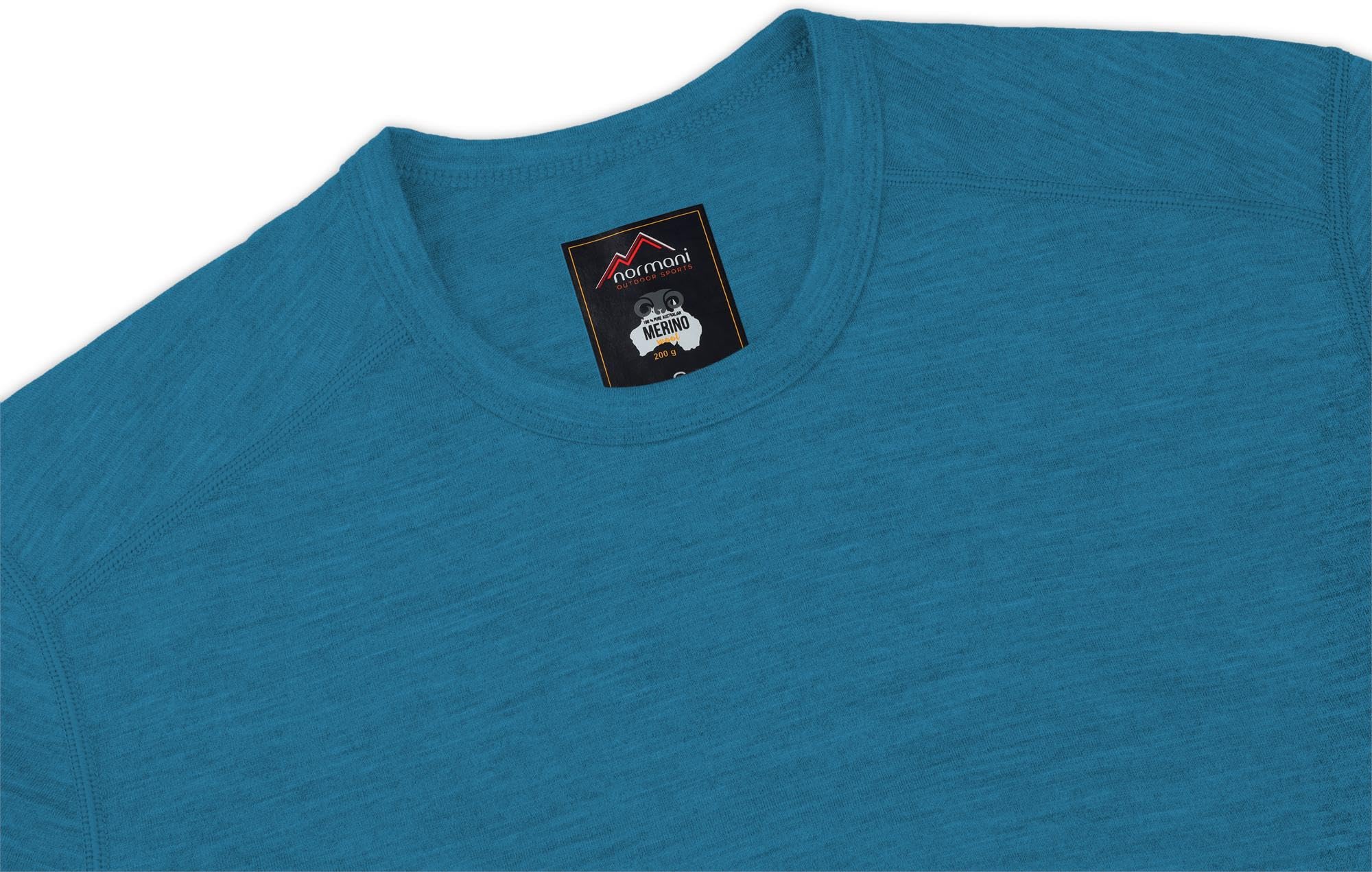 Herren Merino T-Shirt Short Sleeve 100% Merinowolle Baselayer
