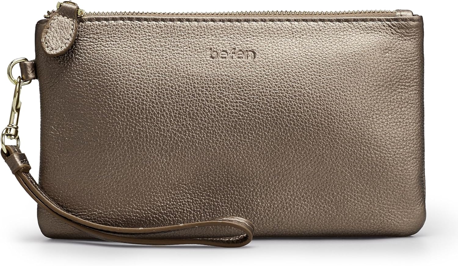 befen Genuine Leather Wristlet Clutch RFID Blocking Bag Cell Phone Wallet Purse Wristlet Wallet Purses and Handbags for Women