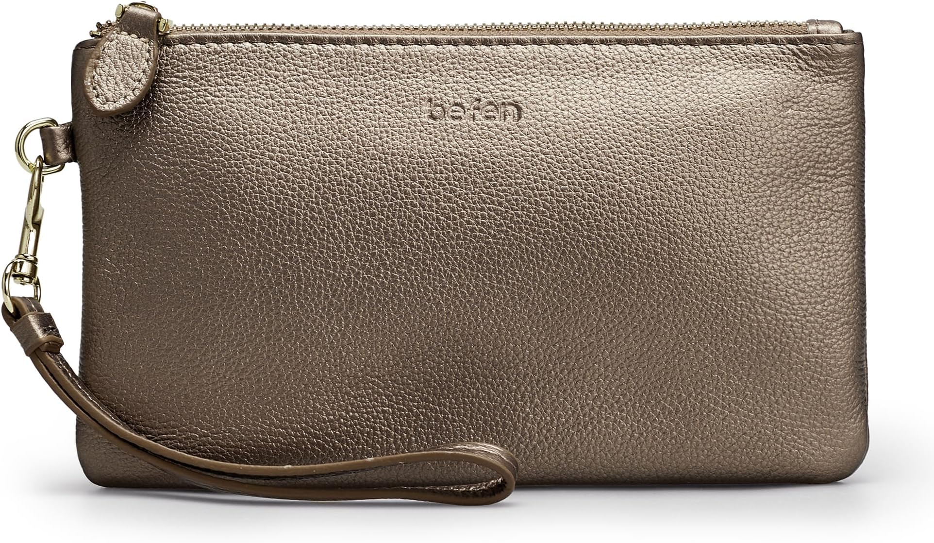 Genuine Leather Wristlet Clutch RFID Blocking Bag Cell Phone Wallet Purse Wristlet Wallet Purses and Handbags for Women