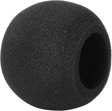 Podcast Microphone Windscreen for Blue Baby Bottle Black Foam, A