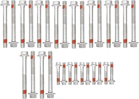 MA-9761250637 Head Gasket Set Bolts Lifters Compatible With/For 07-16 Chevy GM LS 6.0L 6.2L Non-AFM