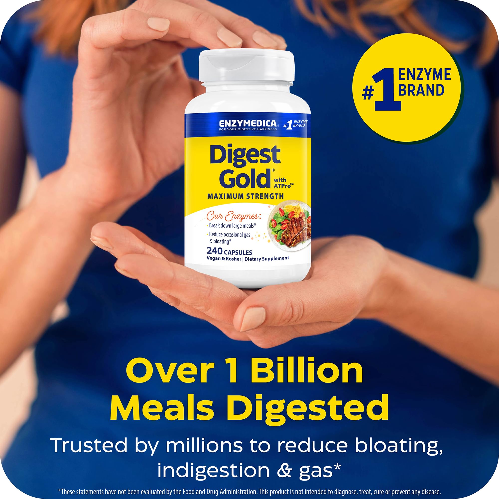 Enzymedica Digest Gold, Maximum Strength, ATPro Energy Support - 240 Caps — Amazon image 5