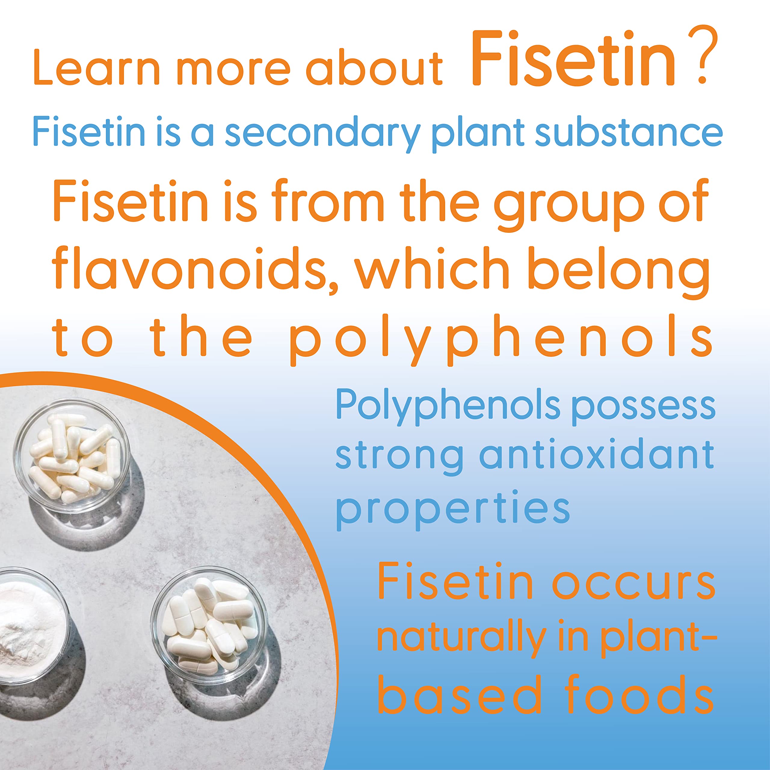 Complément Alimentaire Doctor's Best Fisetin Avec Novusetin 100 Mg - 30 Capsules - Neuf Sous Blister
