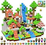 20 PCS Jeu de figures d'action magnétique - Blocs de construction magnétiques, cubes d'aimants et jouets de personnages rotatifs pour enfants, STEM Jouets, Cadeau anniversaire de Noël pour 3+ Année Garçons Filles