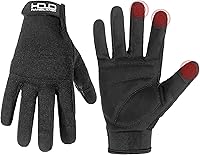 Vista 31 de HANDLANDY Guantes de trabajo para hombre y mujer, guantes de trabajo de mecánicos de uso general con pantalla táctil, guantes de trabajo flexibles