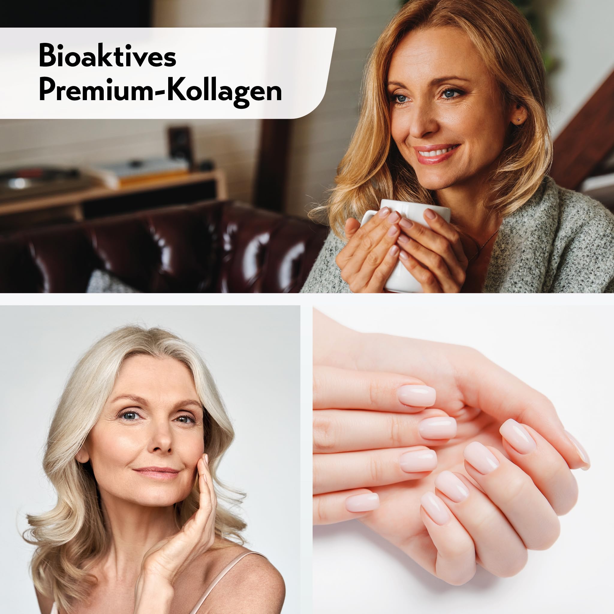 PureSGP® Collagen [3 X 300g]: Pure Collagen In Pharmacy Quality Bioaktive Premium-Peptide Aus Hochwertigem Kollagenhydrolysat. Mit Vitamin C & Biotin - Geschmacksneutral - Sehr Gut Löslich. product thumbnail 5