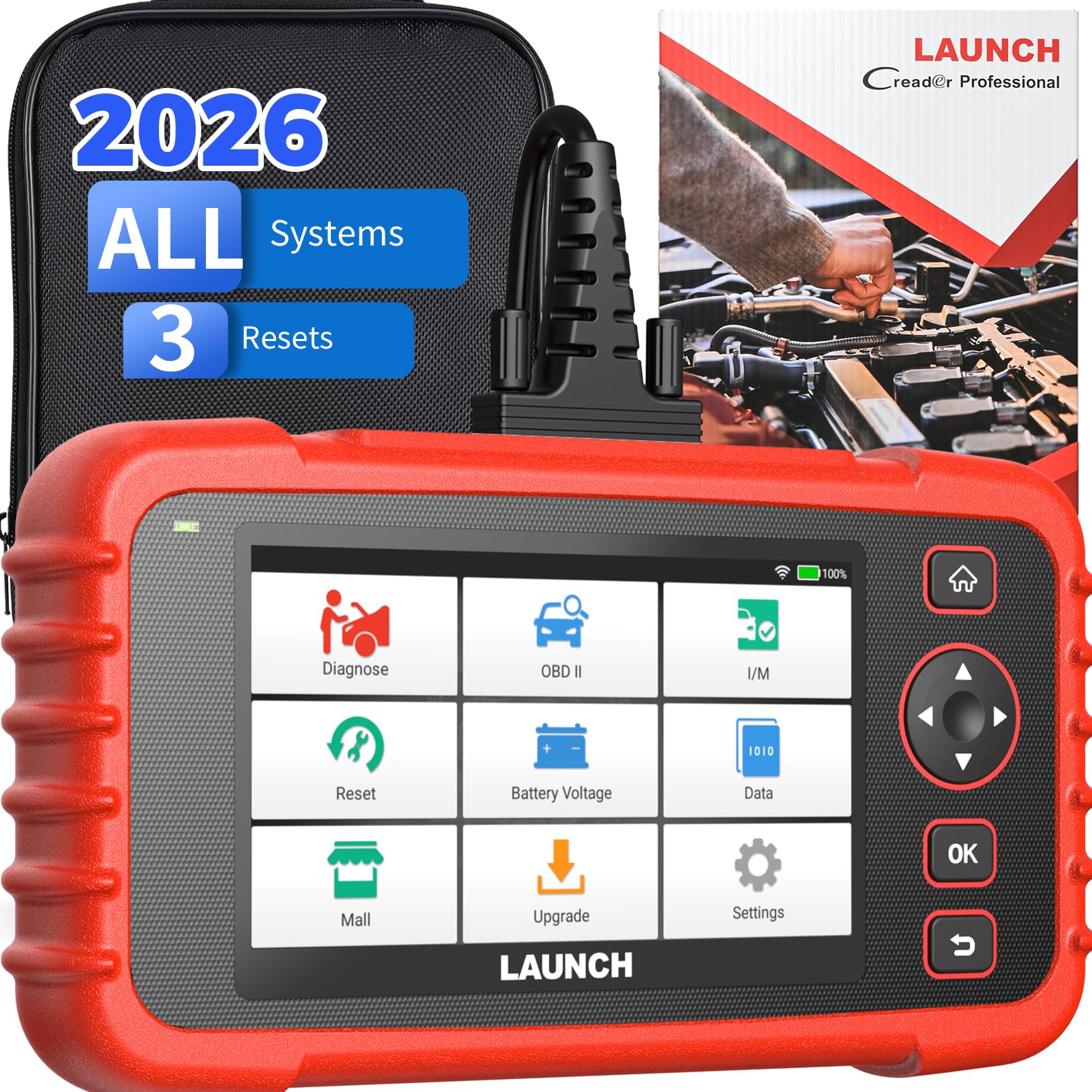 Amazon.com: Launch OBD2 Scanner Full System Scan Tool CRP123X Plus