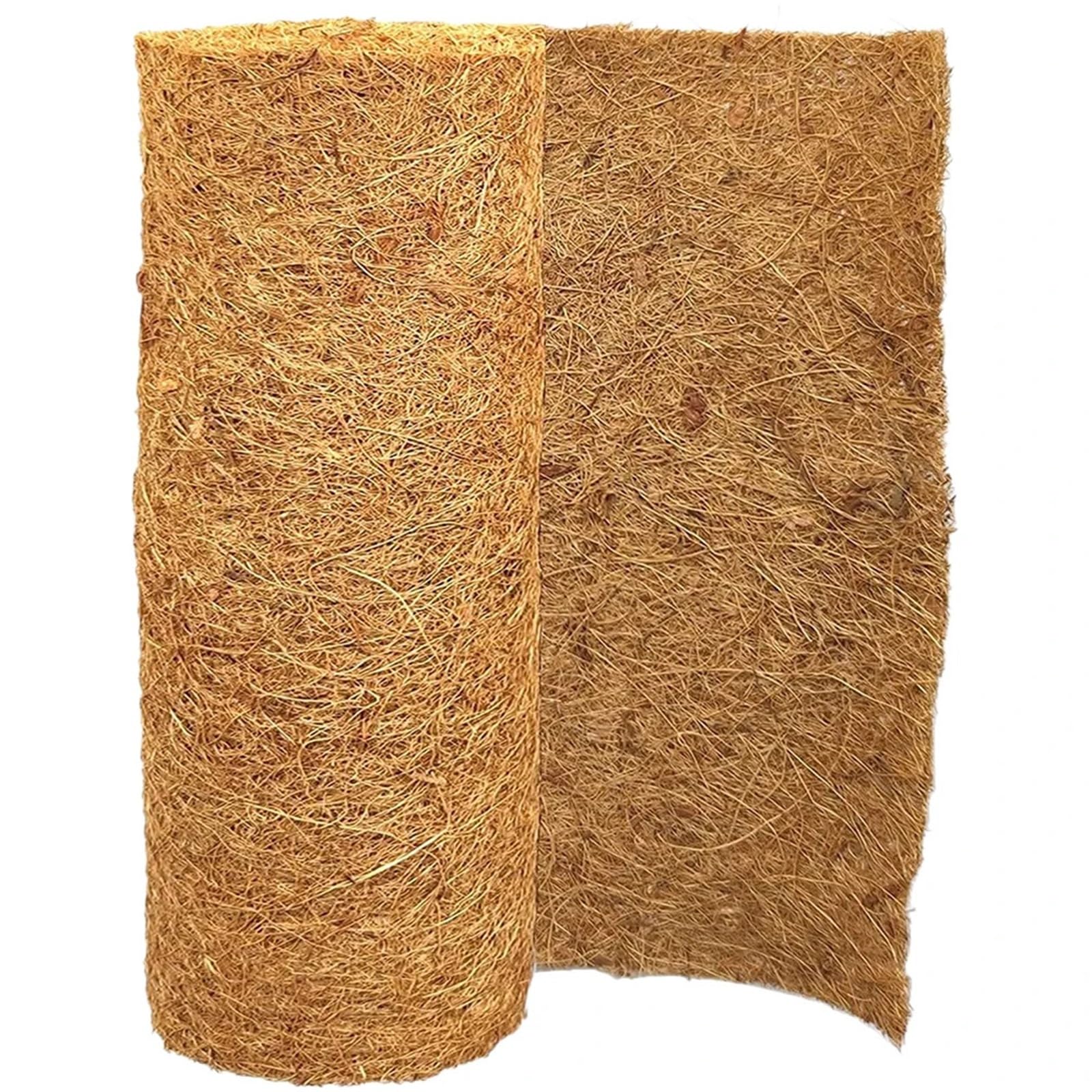 HYFEUOKF Coco Liner Roll 30x100cm Coconut Palm Carpet Coir Sheets Mat For Planter Garden Decoration Pet Pad
