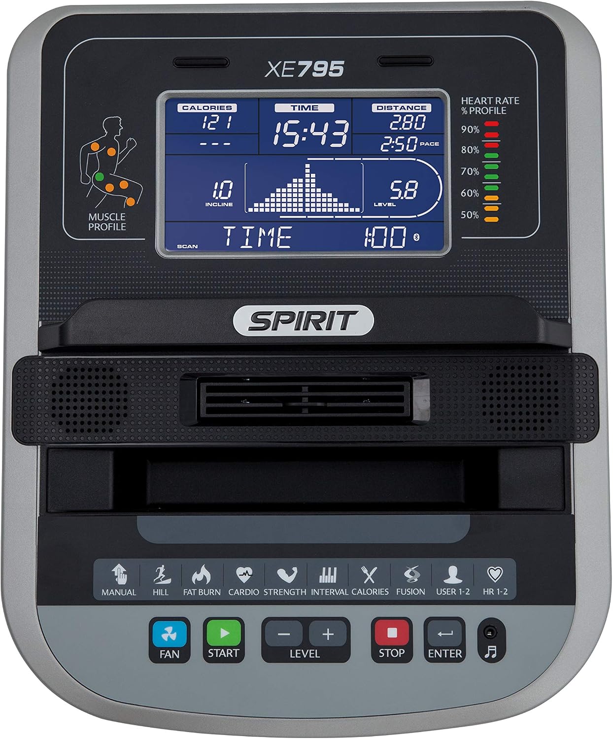 Spirit Fitness XE795 Elliptical