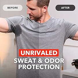 SweatBlock Maximum Strength Roll-On Antiperspirant for Men and Women 1.2 FL OZ Hyperhidrosis and Odor Control Formula Blocks Excessive Sweat for Days Per Application Dermatologist Recommended Solution