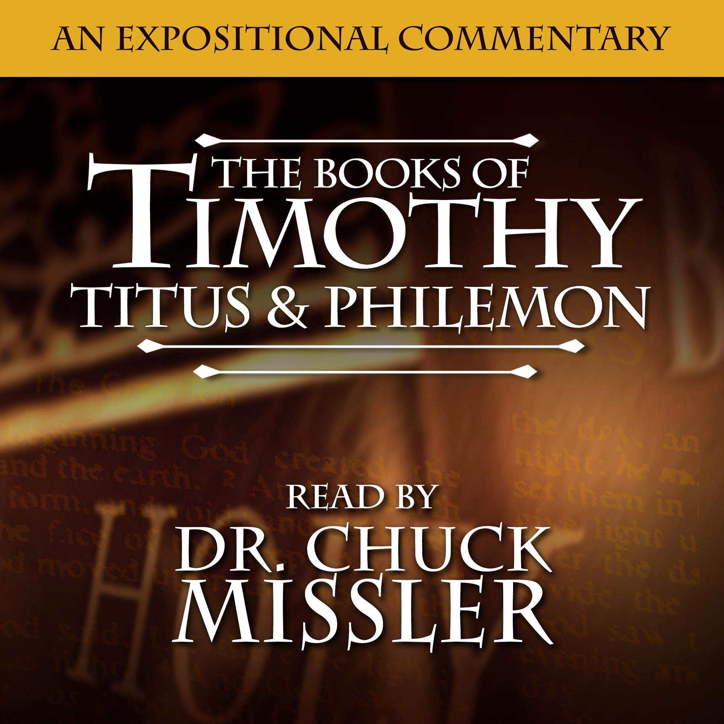 Cover art for The Books of Timothy, Titus & Philemon: A Commentary