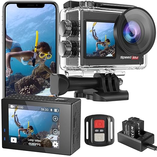 Speed 20 4K Waterproof Action Camera