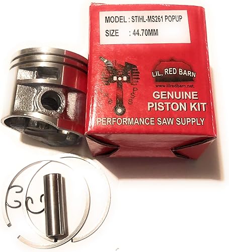 Compatible con Stihl Ms261 Ms271 1.760 in Pop Up Piston Kit Extra Power High Compression Reemplaza Parte # 1141 030 2012 2 Envío estándar de 2 días