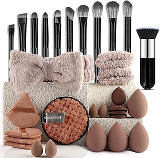 Juego de brochas de maquillaje de 31 piezas, ...