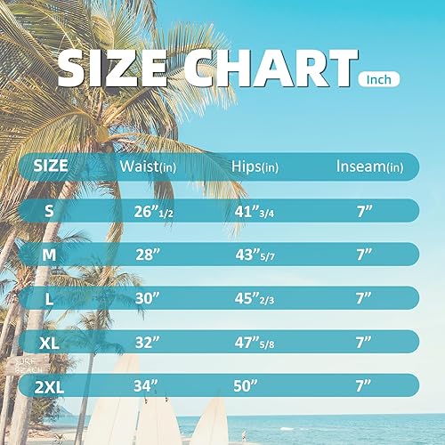 Miniatura 6 de Pantalones cortos de natación para mujer, cintura alta, control de abdomen, pantalones cortos de secado rápido, trajes de baño con forro