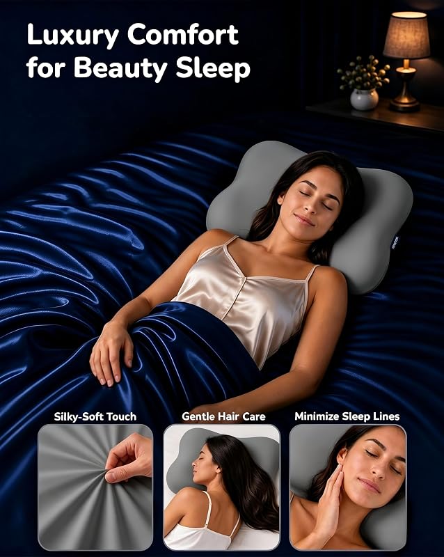 COMFYPIL Cervical Pillow Grey – product photo 9 of 9