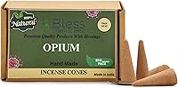 Vista 79 de Bless International Cedro 100% natural - Conos de incienso hechos a mano, sumergidos a mano, orgánicos, sin productos químicos para purificación