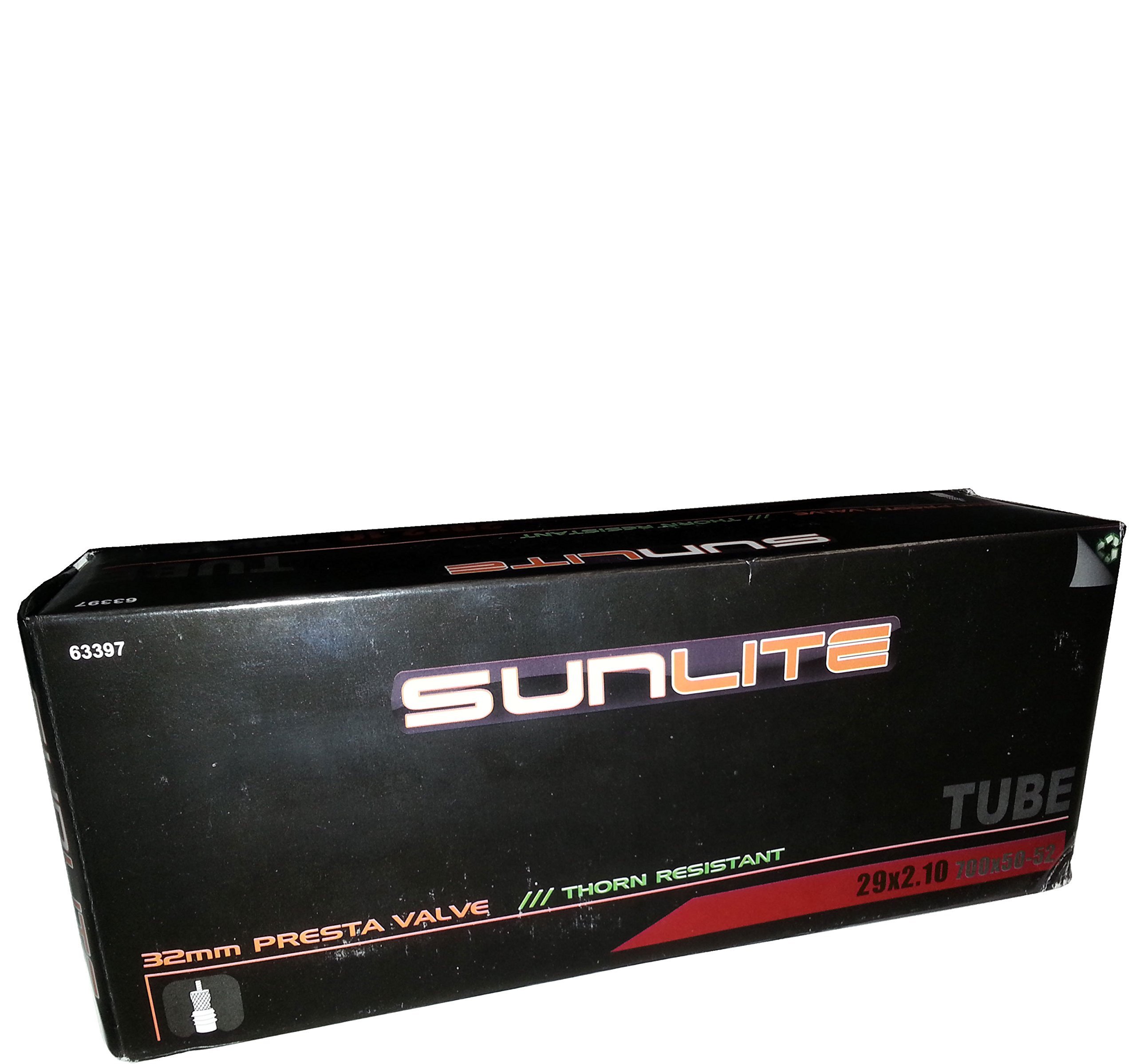 Thorn Resist Tube, 29 x 2.10, Presta 32mm, Sunlite Bicycles (1 Pack)