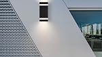 LMP 4 Pack LED Square Up and Down Lights Outdoor Wall Light,Body in Aluminum Waterproof Outdoor Wall Lamps,3000K 5W with Certificate ETL…