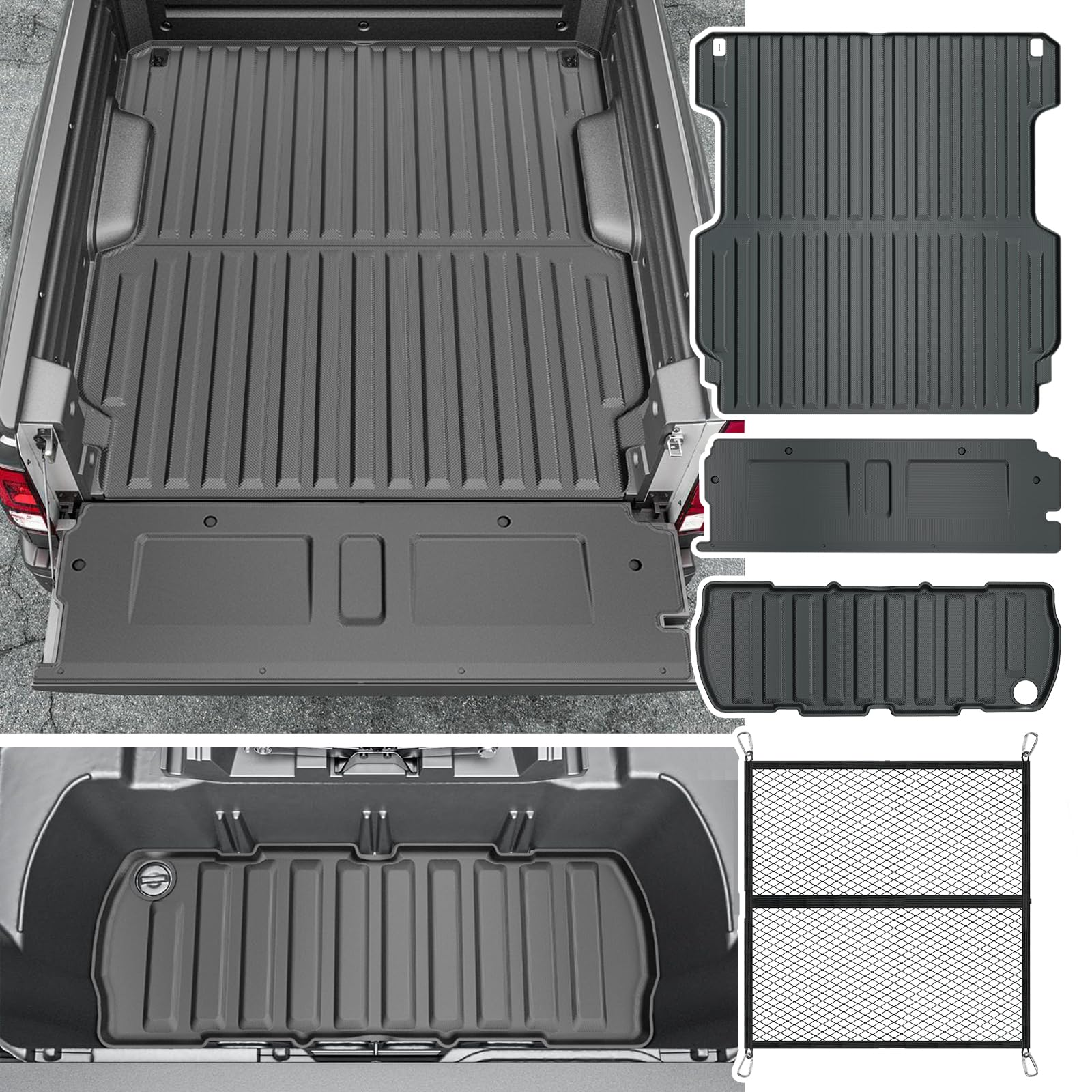 Truck Bed Mat for 2017-2026 Honda Ridgeline 5.3FT Bed