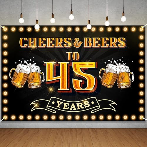 Miniatura 38 de Cartel de "Cheers and Beers to 21 Years", fondo de feliz cumpleaños 21 para hombres y mujeres, fotografía, cumpleaños, aniversario, fiesta