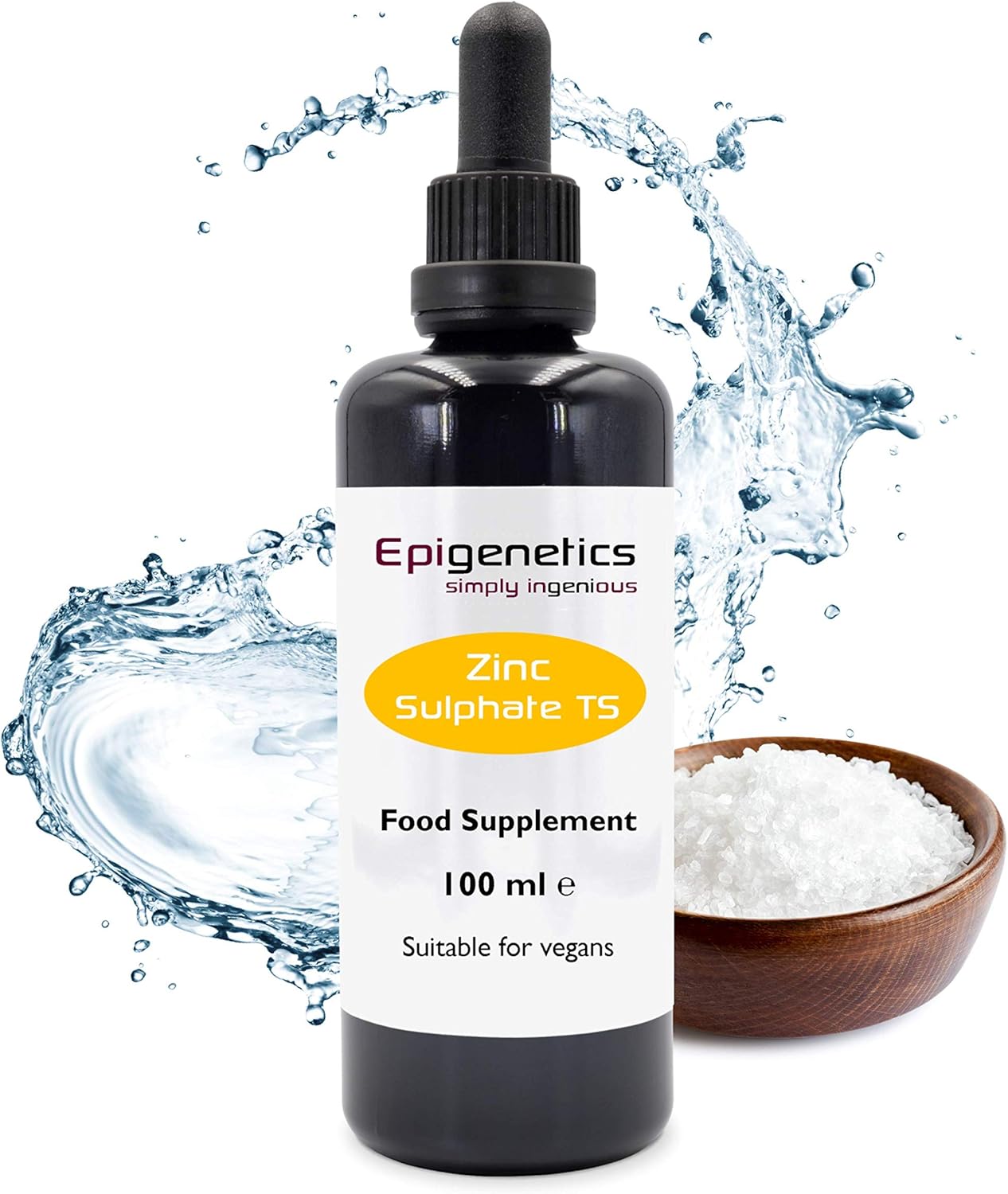 Zinc Sulphate 100ml Ionic Zinc Mineral Purified Water Uk Made Vegan Friendly Liquid 10mg Dose 133 Servings Amazon Co Uk Health Personal Care