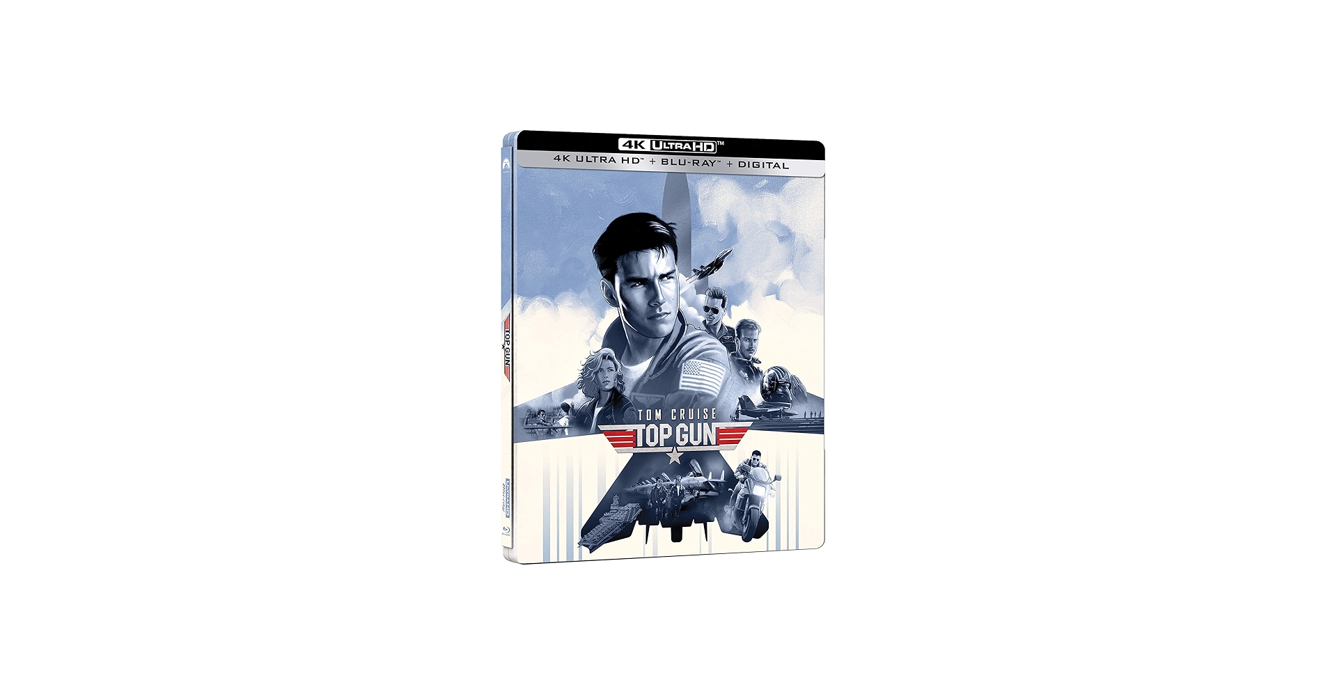 Amazon.com: Top Gun (4k UHD + Blu-ray + Digital / Steelbook