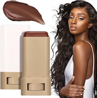 Foundation Stick - Skin Tint Stimulated Beauty Balm | Solid Tinted Hydrating Serum Contour | Tintred Moisturising Foundation Stick | Contour Knitting for Makeup | Naturlig Täckande Concealer Långvarig För Kvinnor Ute Semester Affärsmöten Resor