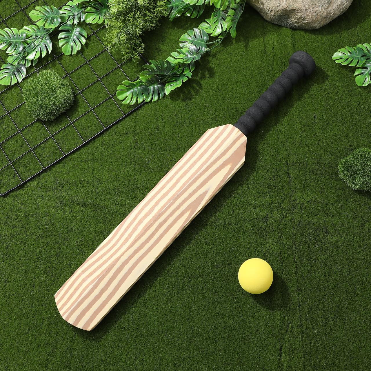 SUPVOX Set da Cricket per Bambini e Ragazzi in Eva Resistente, Mazze Leggere e Tavola da Battuta, Gioco Interattivo Genitori-Figli per attività all’Aperto e Interni, Sviluppo