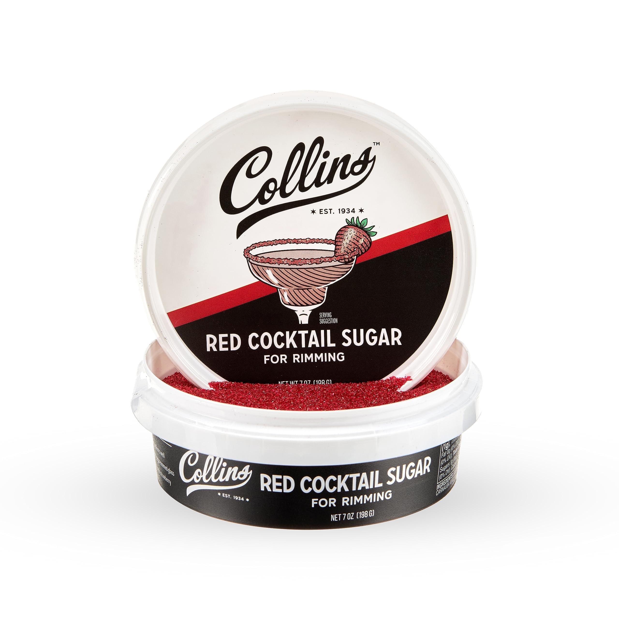 Collins Red Cocktail Sugar - Enhance Your Drinks -1 Collins Red Cocktail Sugar - Enhance Your Drinks -1