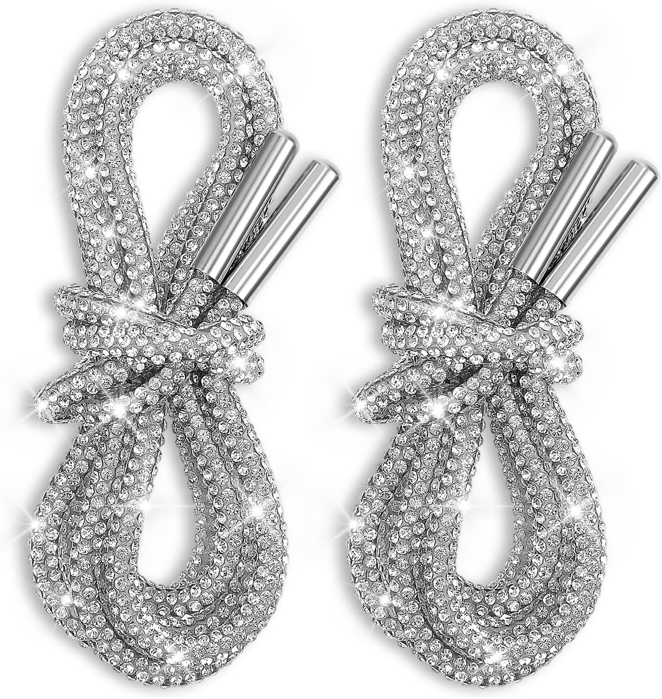 2 Pcs Sparkly Shoelaces, Rhinestone Laces, Rhinestone Laces