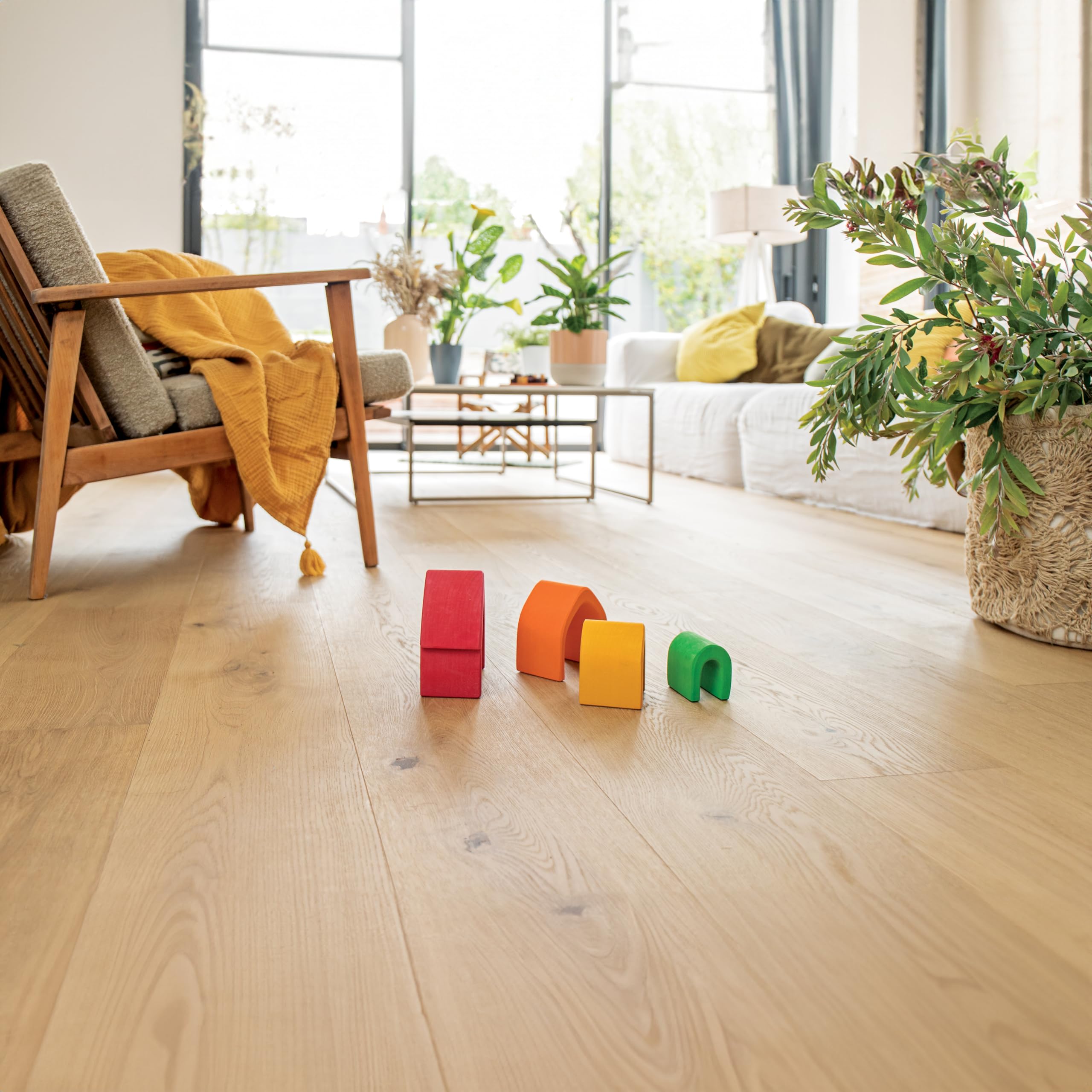 STANHOME | Pulitore Esperto Parquet, PARQUET CLEANER, Detergente Parquet, Sgrassa e Mantiene Brillantezza, Senza Risciacquo, 1000 ml