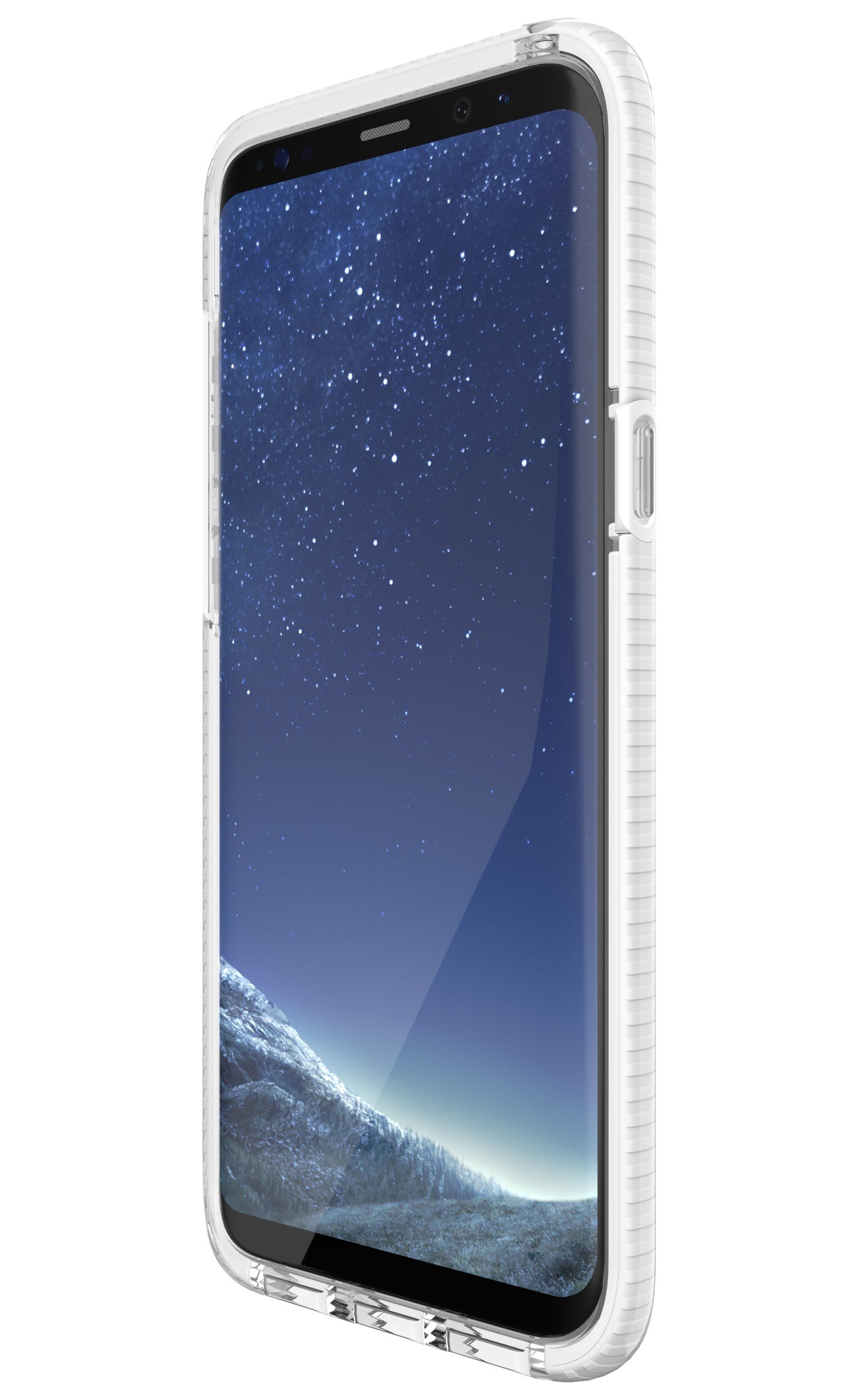 tech21 Evo Check Protective Case for Samsung S8 Plus T21-5604 - Clear/White