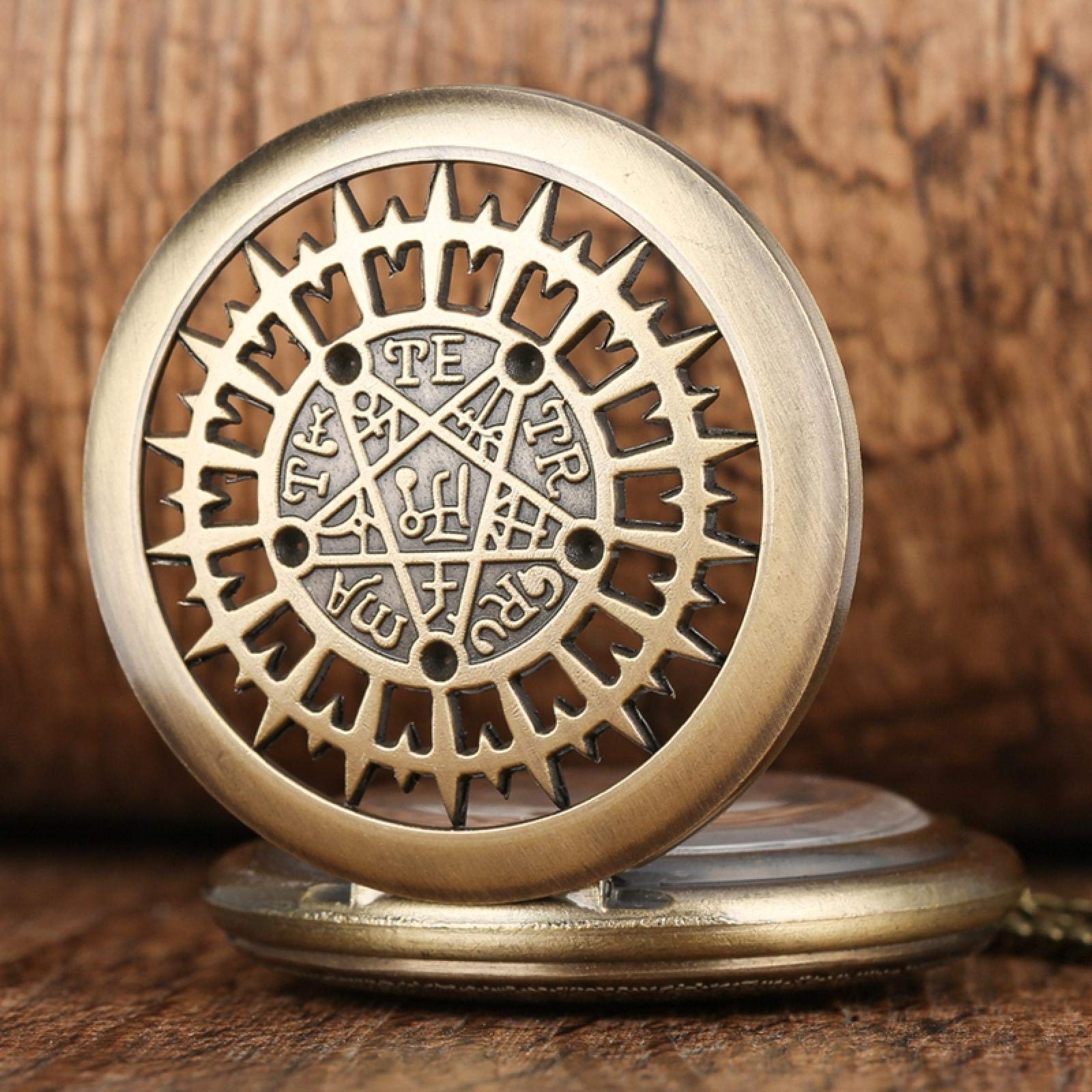 Relojes de Bolsillo, Pentagrama Hueco Reloj de Bolsillo Sobrenatural Hombres Mujeres