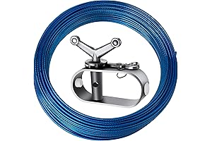 118Ft Pool Cover Cable and Winch Kit