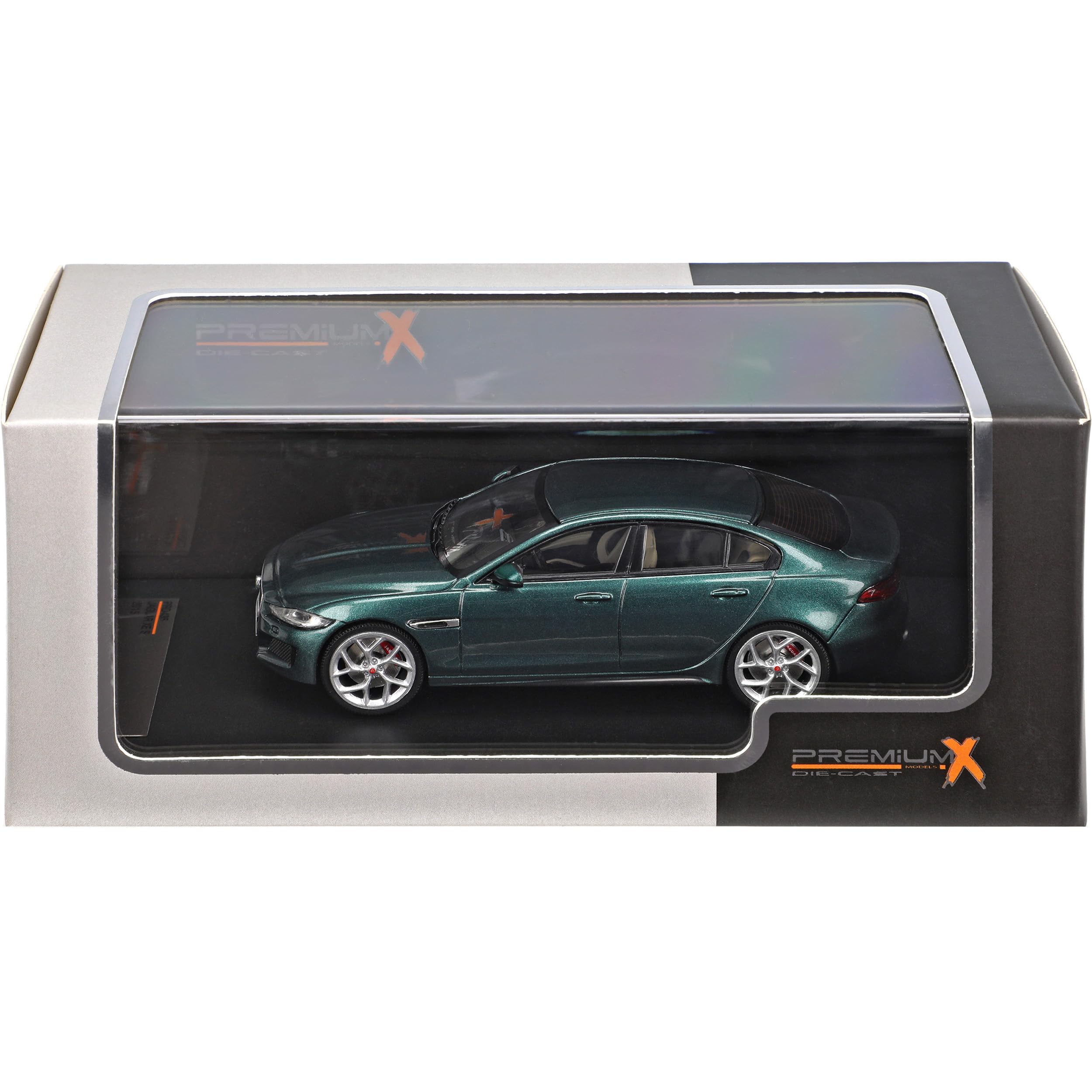Generisch Jaguar XE S Grün Limousine Ab 2015 1/43 PremiumX Modell Auto