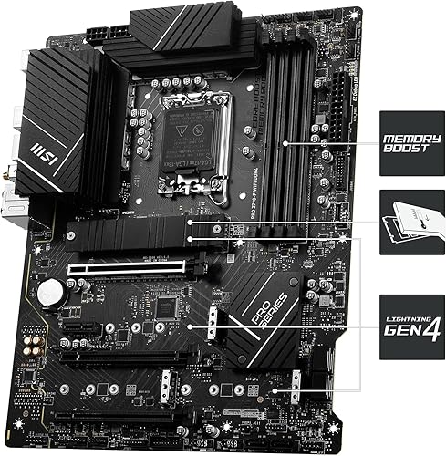 Miniatura 6 de Micro Center Core i7-13700K Procesador de escritorio 16 (8P+8E) núcleos hasta 5.4 GHz desbloqueado con Pro Z790-A WiFi DDR4 LGA 1700 ATX ProSeries