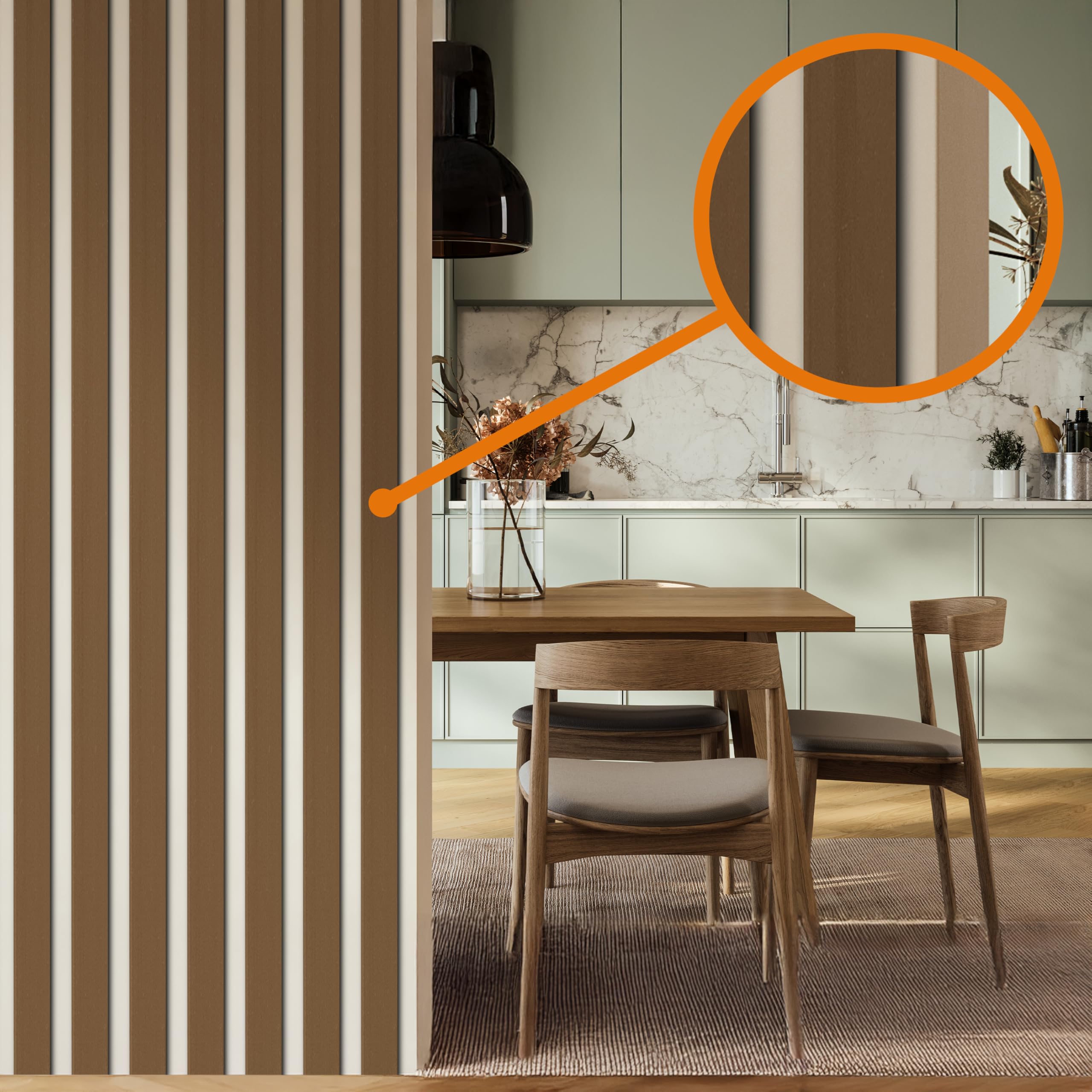 Quest Barra plana de plástico autoadhesivo, longitud: 10 m, molduras, perfil de PVC para construcción y decoración (blanco, 10 m x 20 mm)
