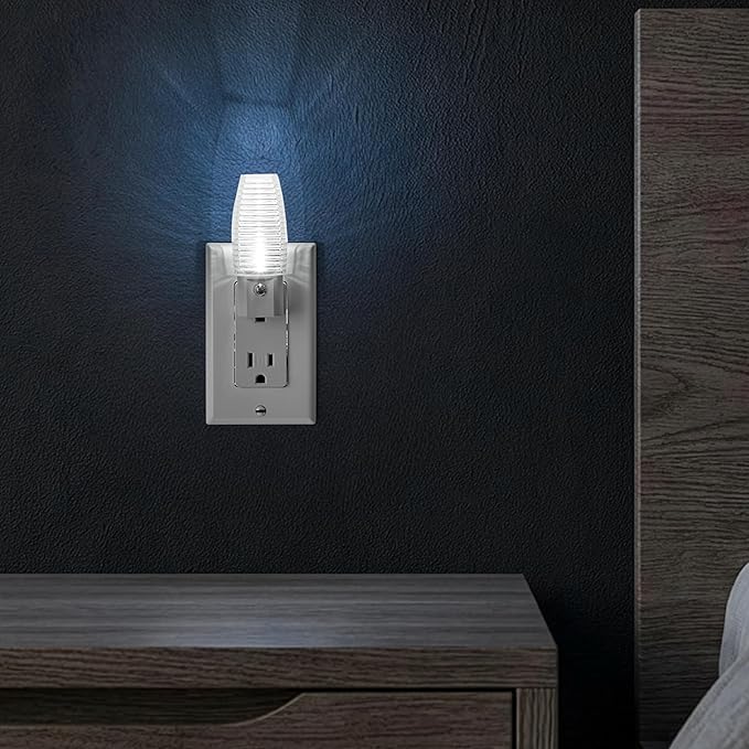 Maxxima MLN-16 LED Luz Nocturna Plug In 4 Pack miniatura 6