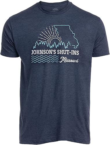 Cities and Sites of Missouri - Camiseta del Orgullo Estatal del Medio Oeste MO para hombres y mujeres