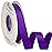 Ribbli Purple Satin Ribbon 5/8 inch x Continuous 25 Yards,Double Faced Satin Use for Craft, Gift Wrapping, Christmas Ornaments, Hair Bows, Bouquet Bows