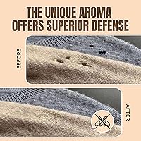 Vista 5 de 50 bolas de cedro para la ropa - Olor fresco para armarios y cajones - Protección para prendas - Ambientador de cedro para armarios y protección