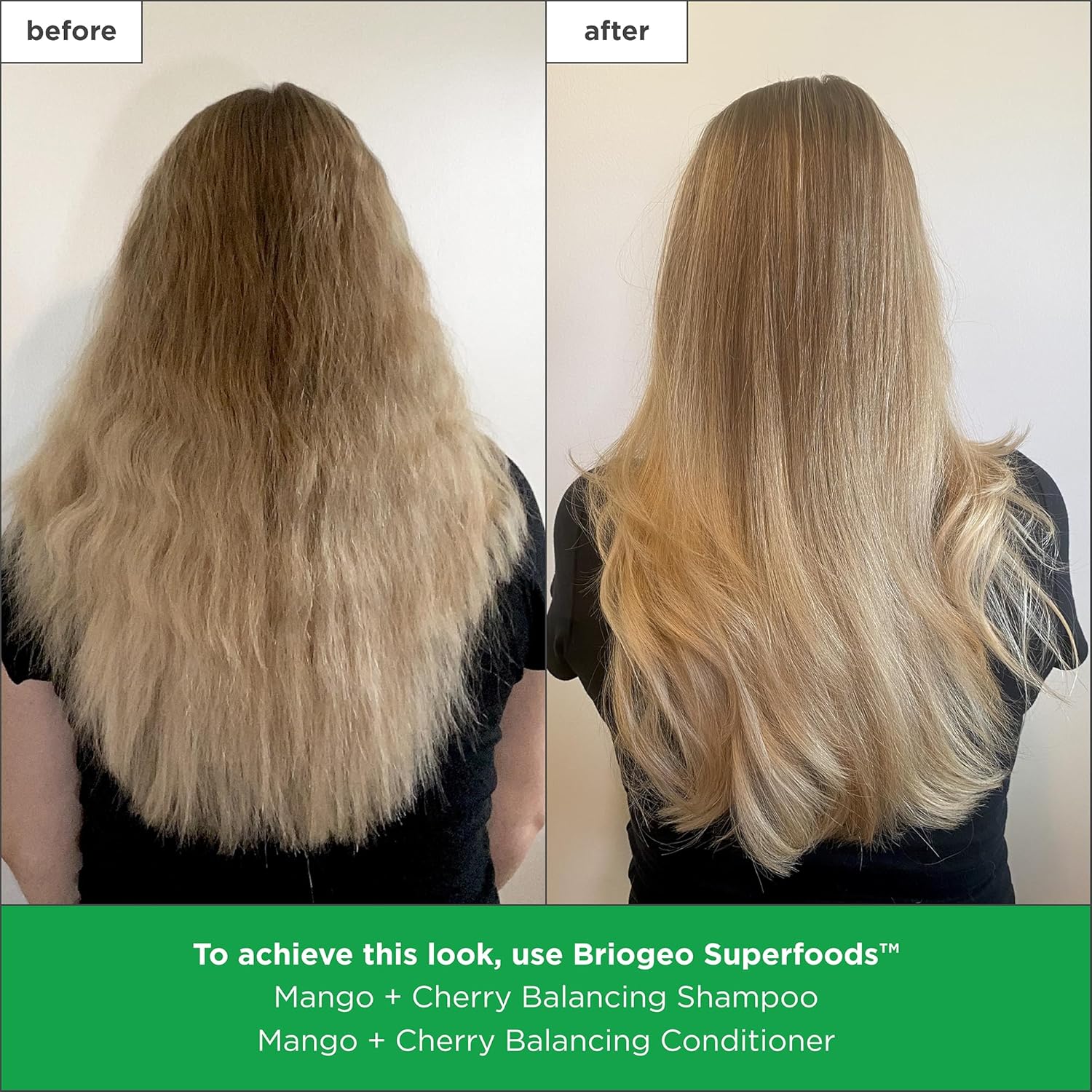 Briogeo Superfoods Mango + Cherry Balancing Conditioner, Replenish Dull, Dry Hair and Balance Oil for Oily Hair, Conditions and Nourished All Hair Types and Textures, Vegan, Cruelty-Free, 12.5 fl oz - Image 6