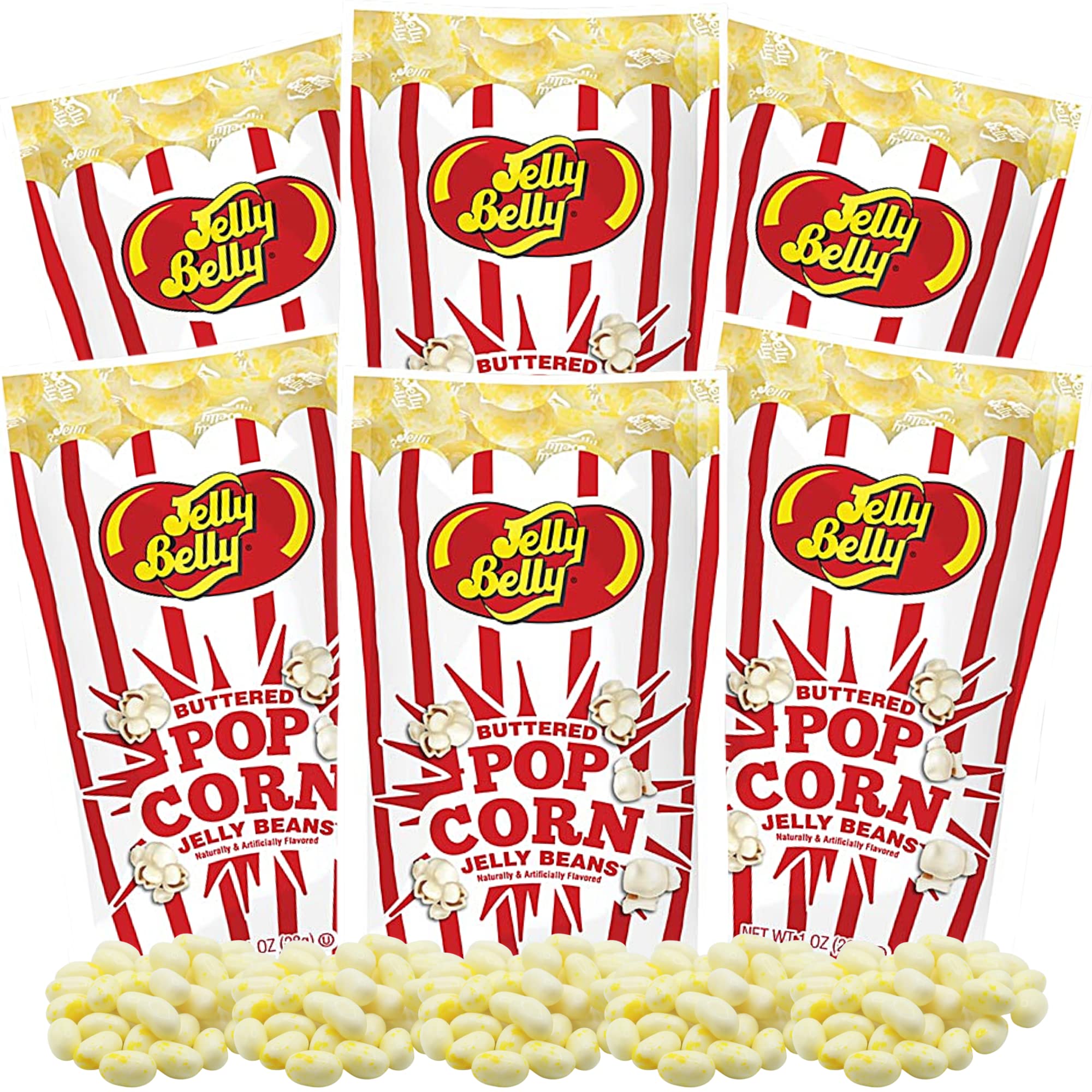 Buy Buttered Popcorn Jelly Beans Individually Wrapped, Movie Night