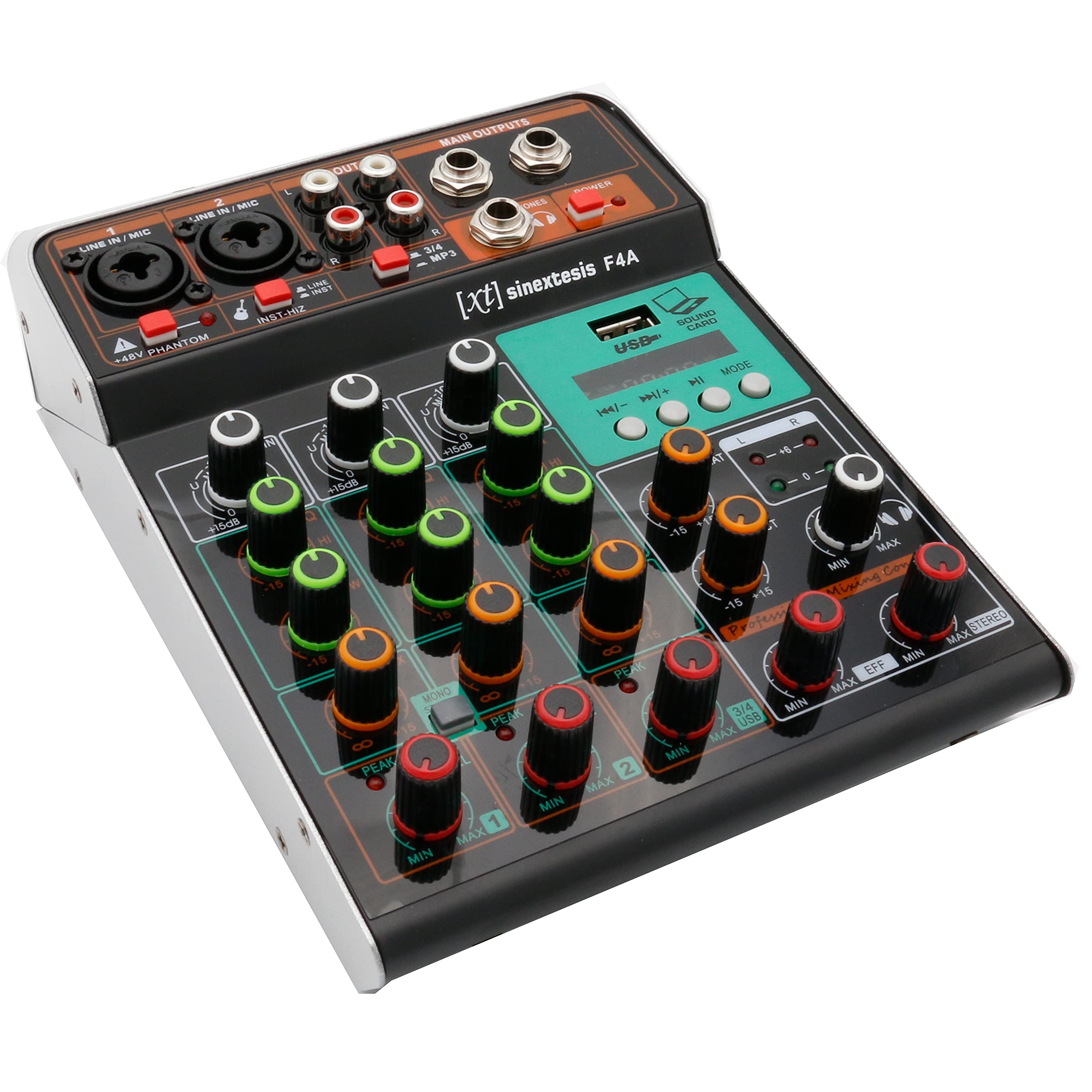 Impianto Audio: 2 Diffusori Attivi 250W (LF 10" + HF 1"), Mixer 3 canali MP3 USB Bluetooth con Effetto Echo e Coppia di Cavi XLR Maschio - Jack Sbilanciato 5 mt. (PSR-10A-KIT1)