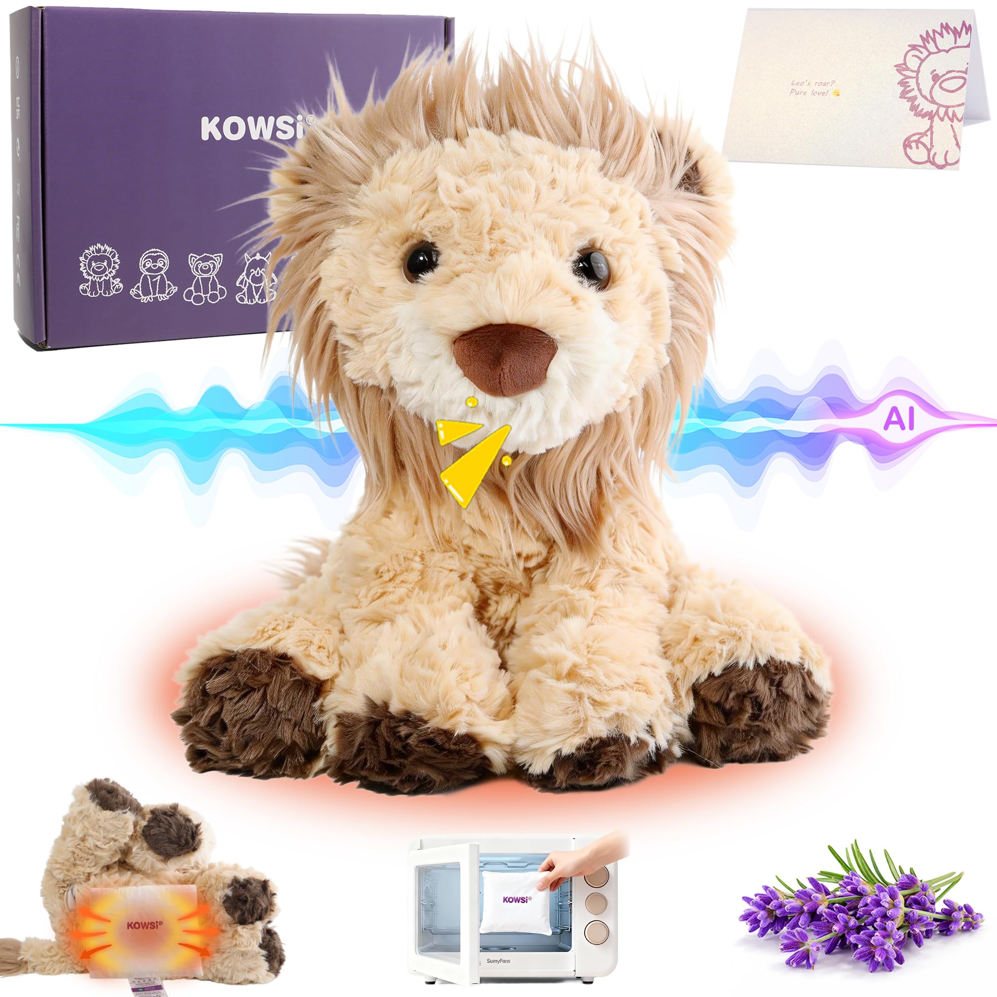 KOWSI AI Interactive Brave Lion