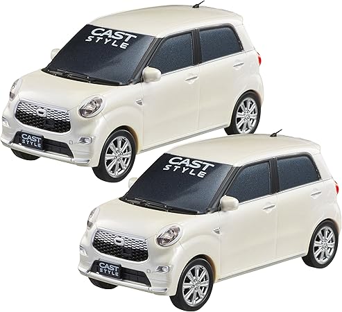 Amazon ダイハツ キャスト スタイル Daihatsu Cast Style 1 32 プルバックミニカー 2色セット パールホワイト パールホワイト ミニカー ダイキャストカー おもちゃ